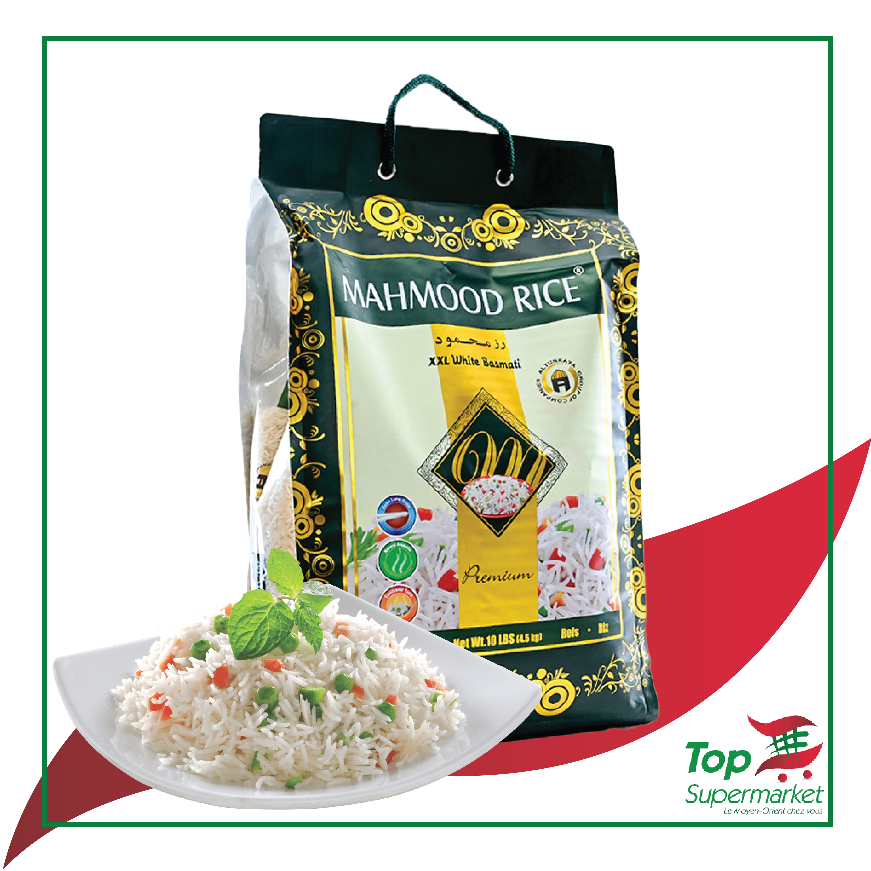 Mahmood riz basmati XXL White 4,5KG